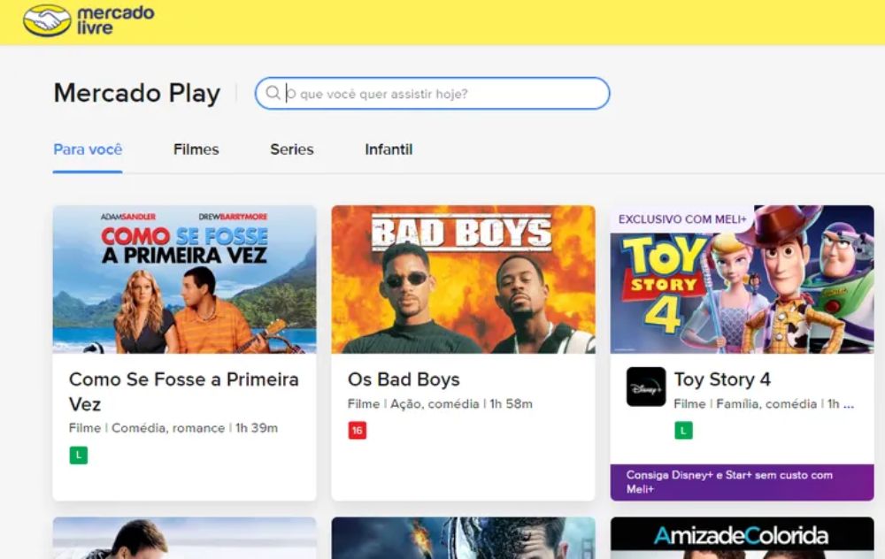 Mercado Livre libera rival da Netflix com filmes e séries grátis! Veja  catálogo